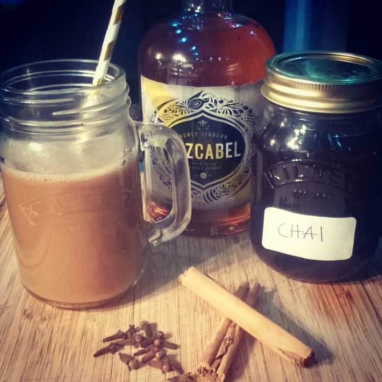 Honey Tequila Chai Latte
