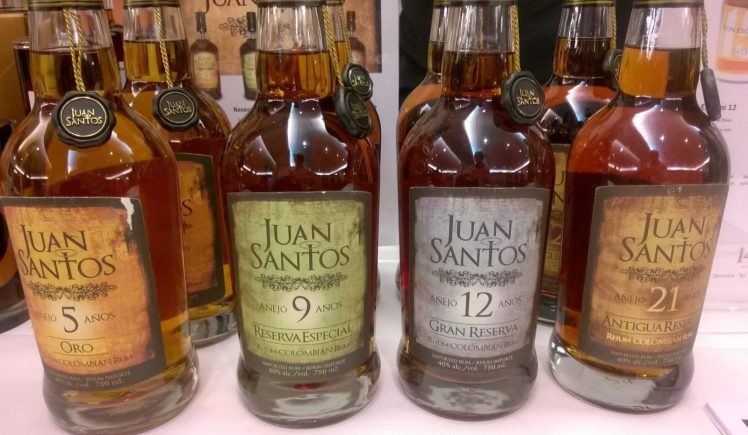 dark rum selection
