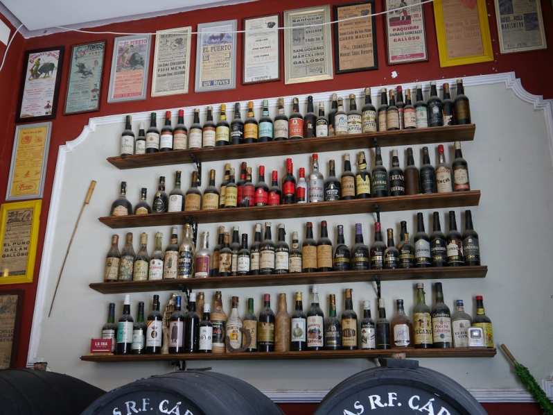 sherry bottles