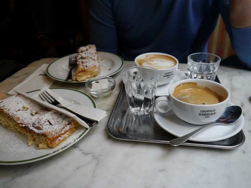coffee and strudel