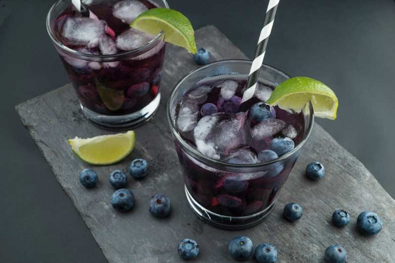 blueberry cocktails