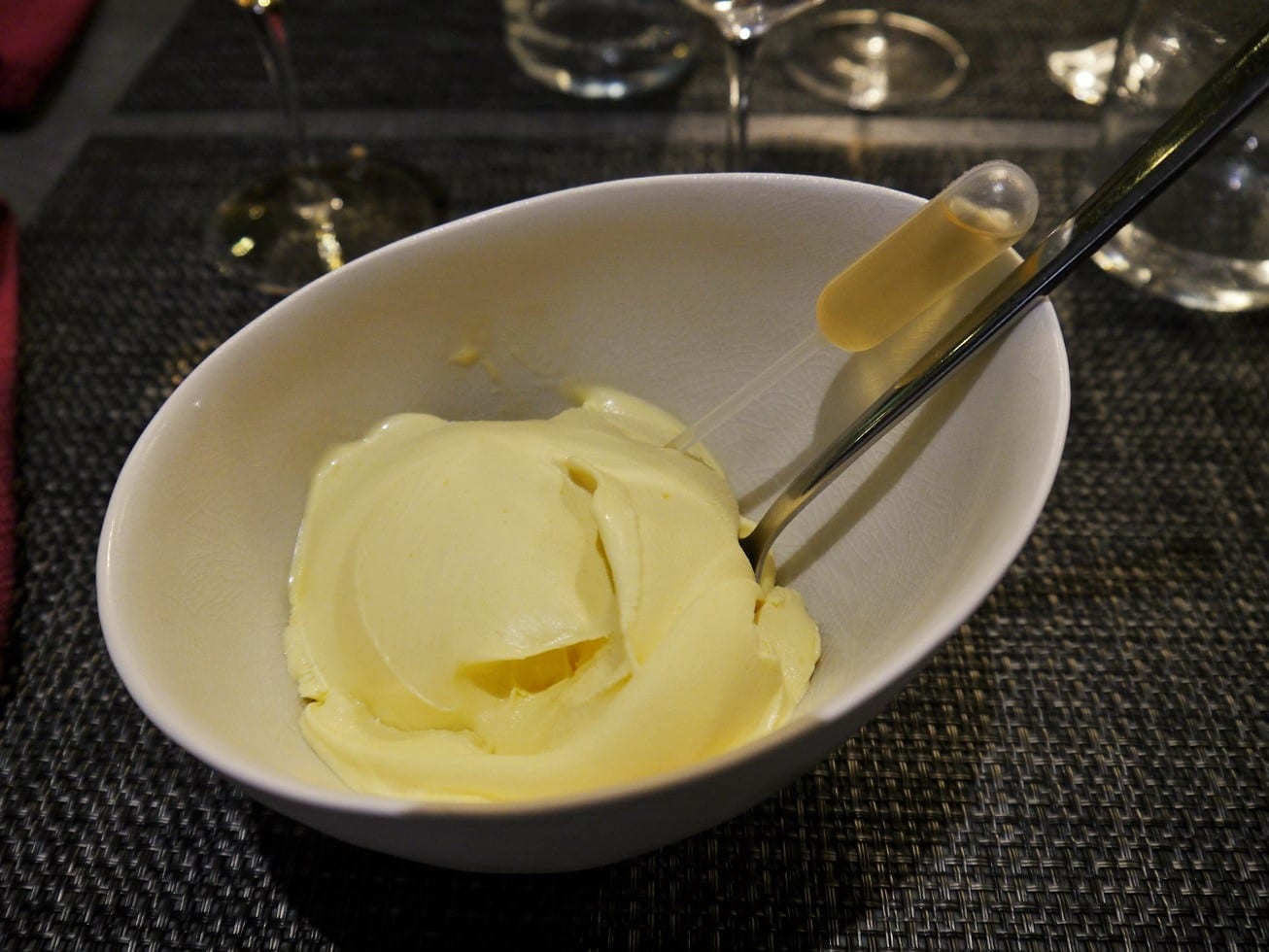 Grappa and ice cream
