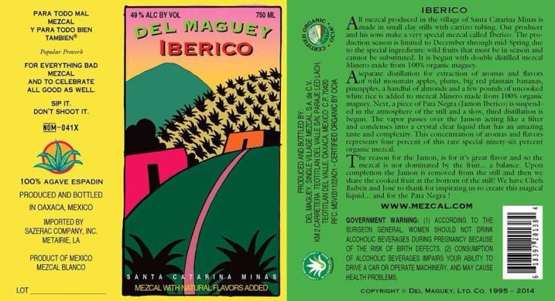 ibericolabelmezcal