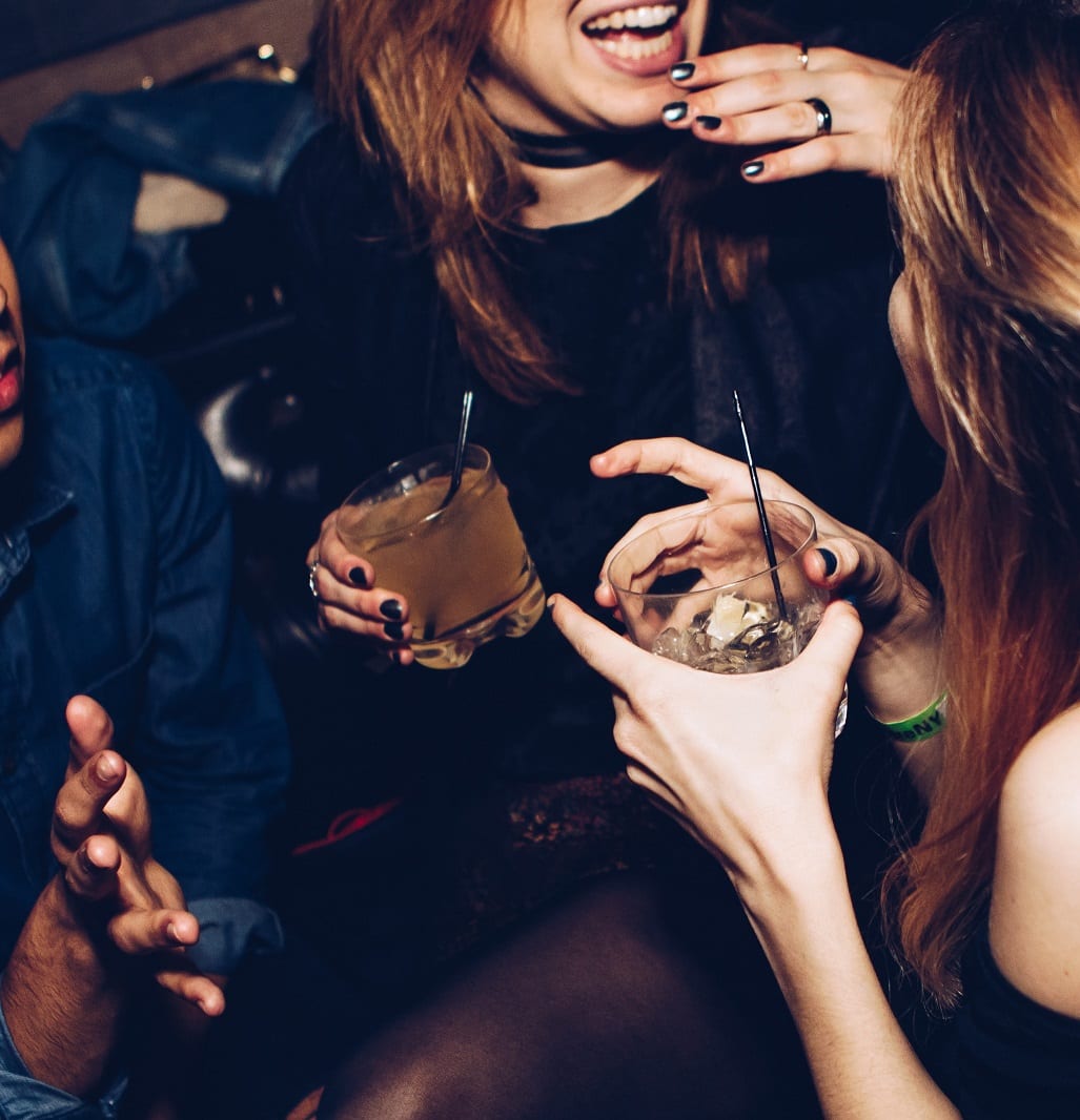 women drinking