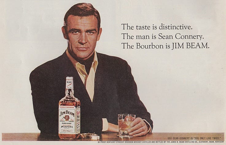 sean connery celebrity advertising