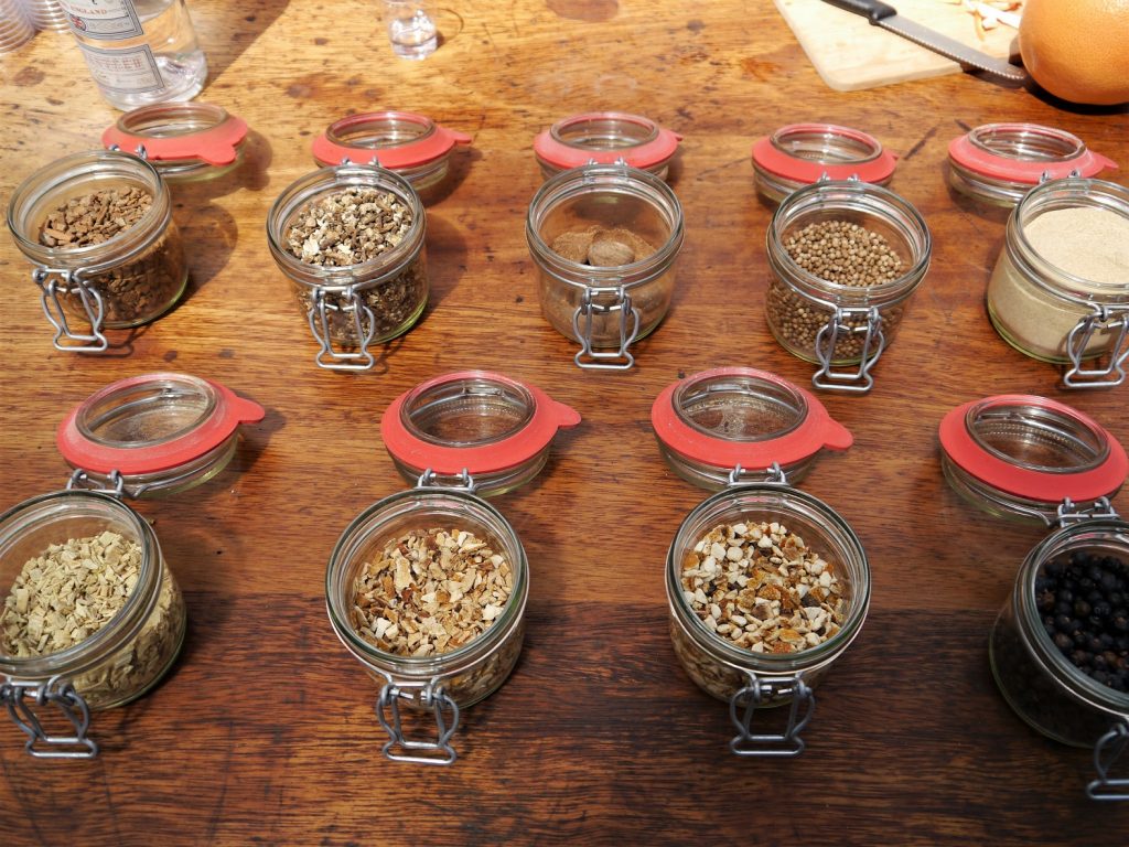 Gin spices