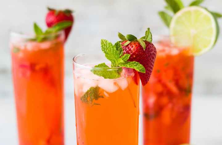 summer gin tonic