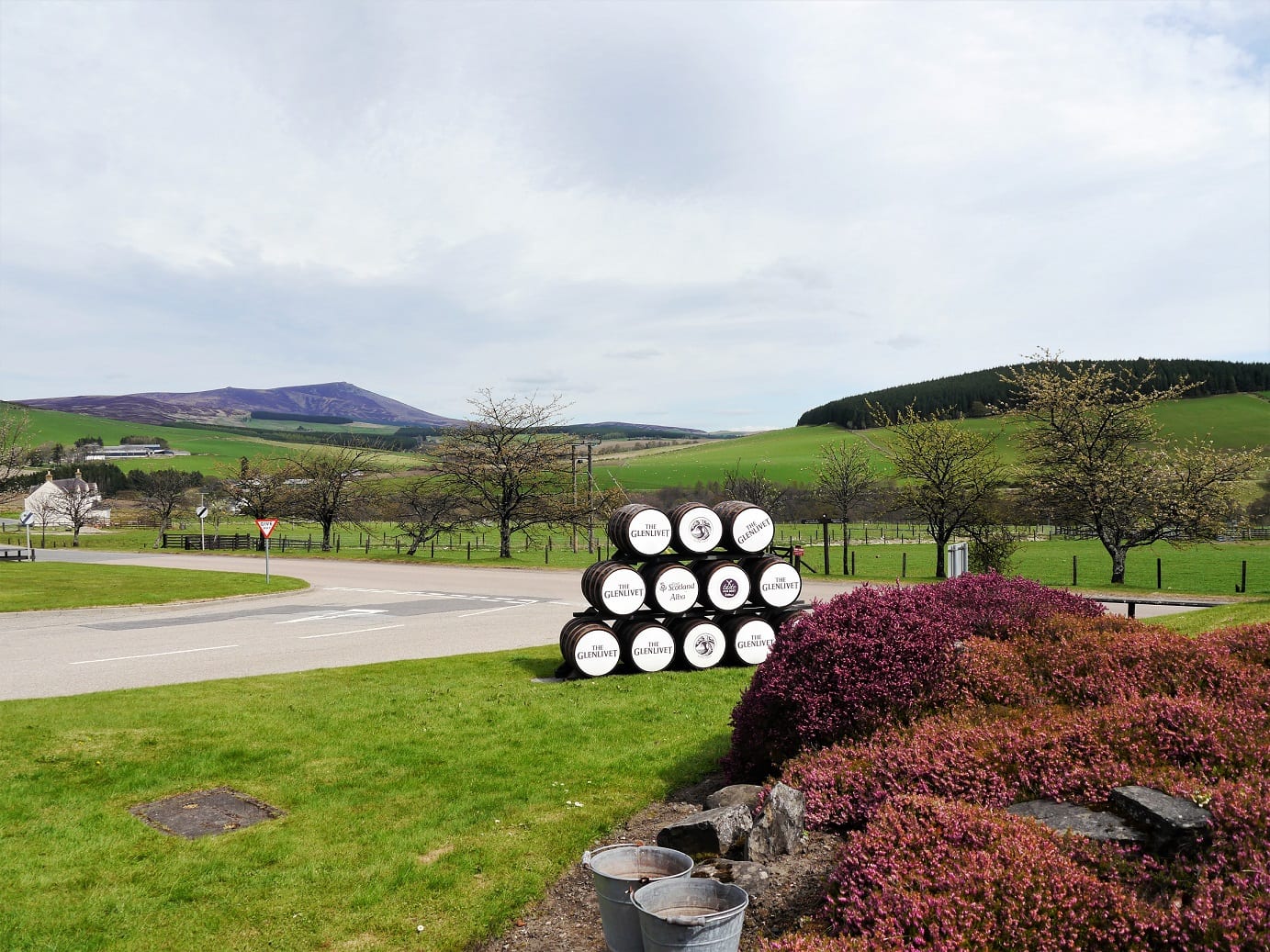 The Glenlivet whisky distillery
