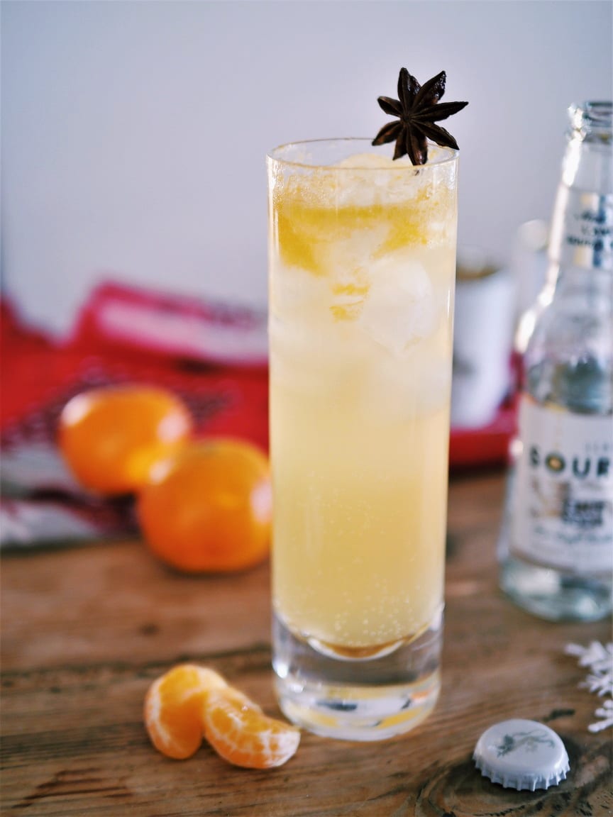 winter gin cocktail