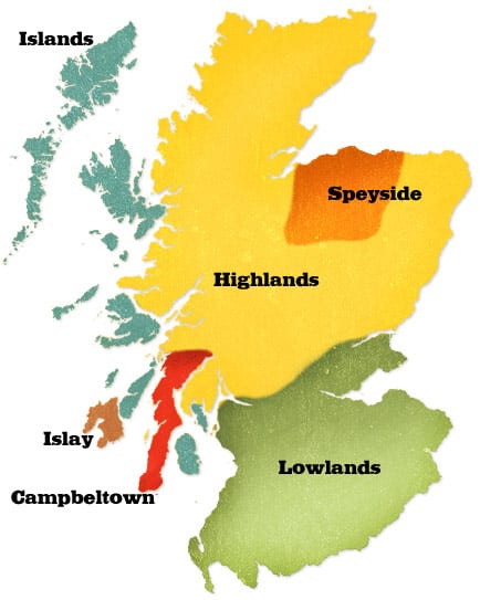 whisky-region-map
