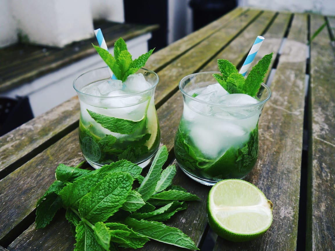 Mojito cocktails