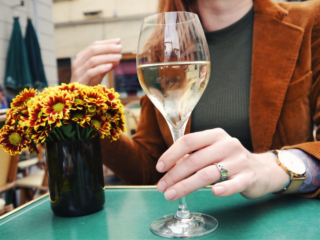 prosecco glass