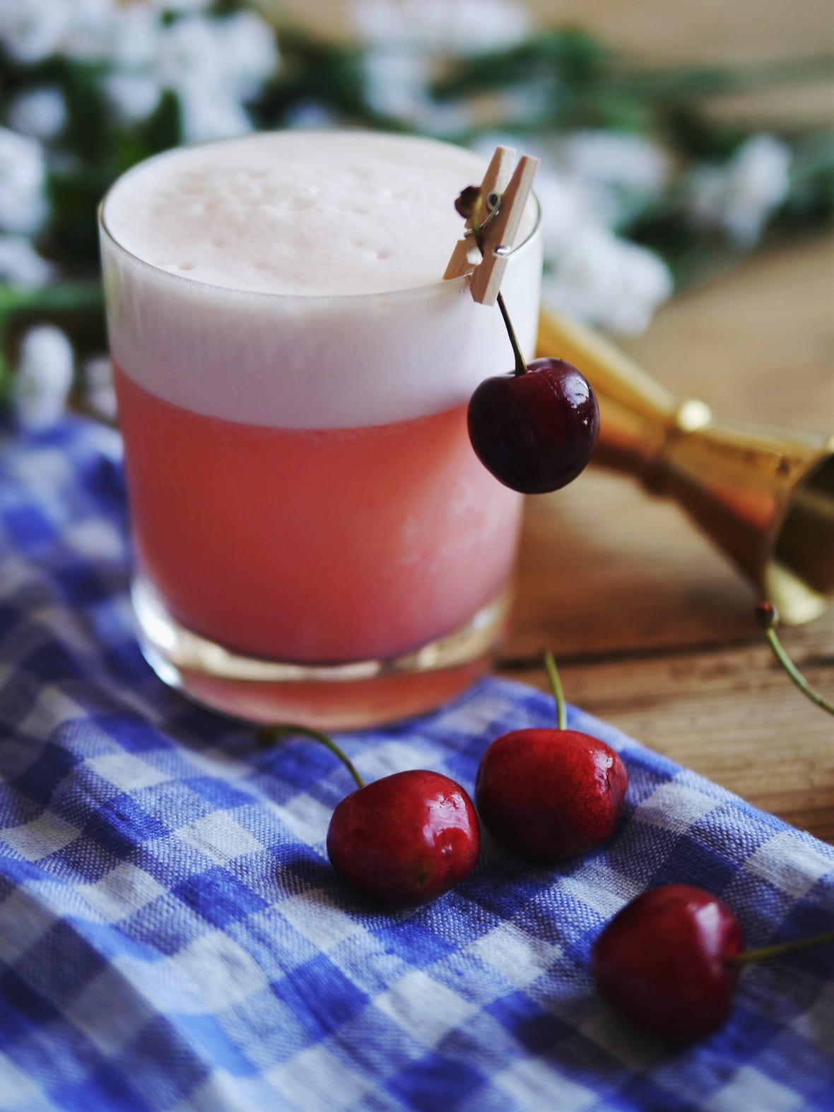 Cherry Bourbon Sour