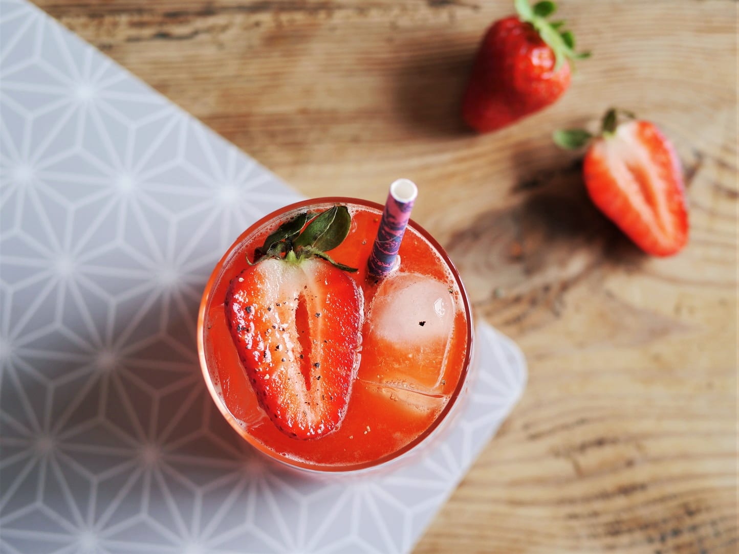Flavoured gin and tonic