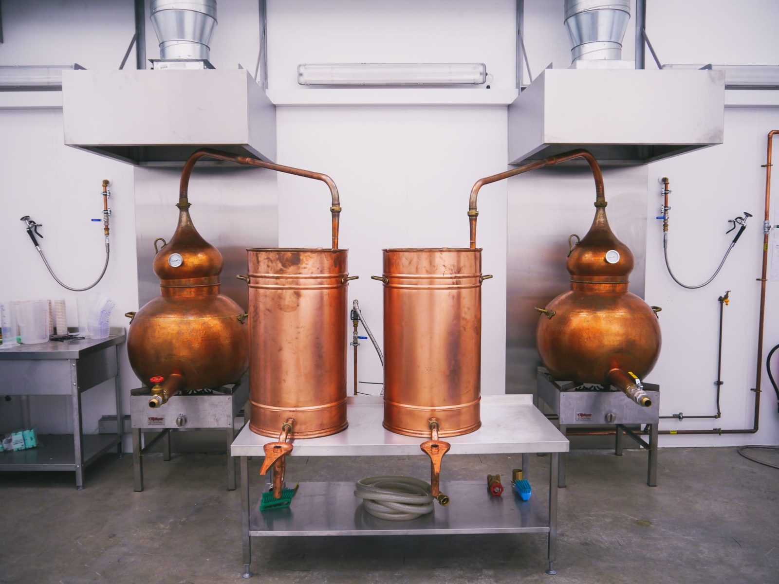 Pot Stills at Orkney Distillery
