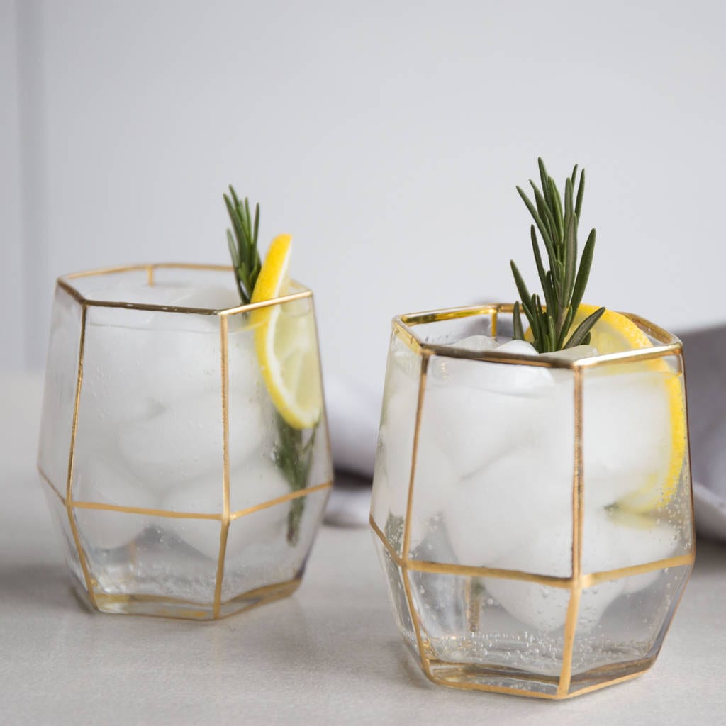 cocktail glasses
