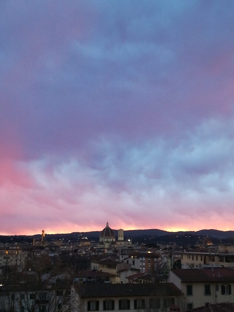 Florence sky after rain
