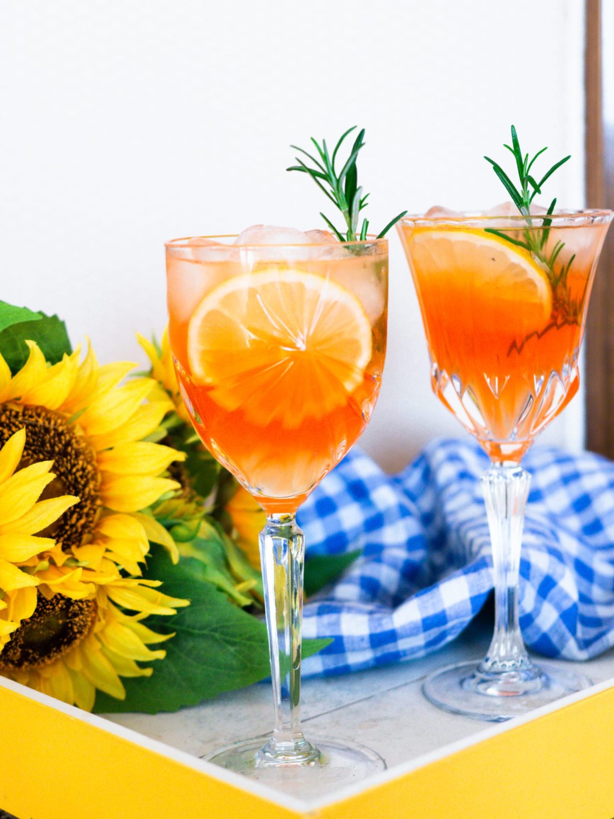 Summer Spritz cocktails