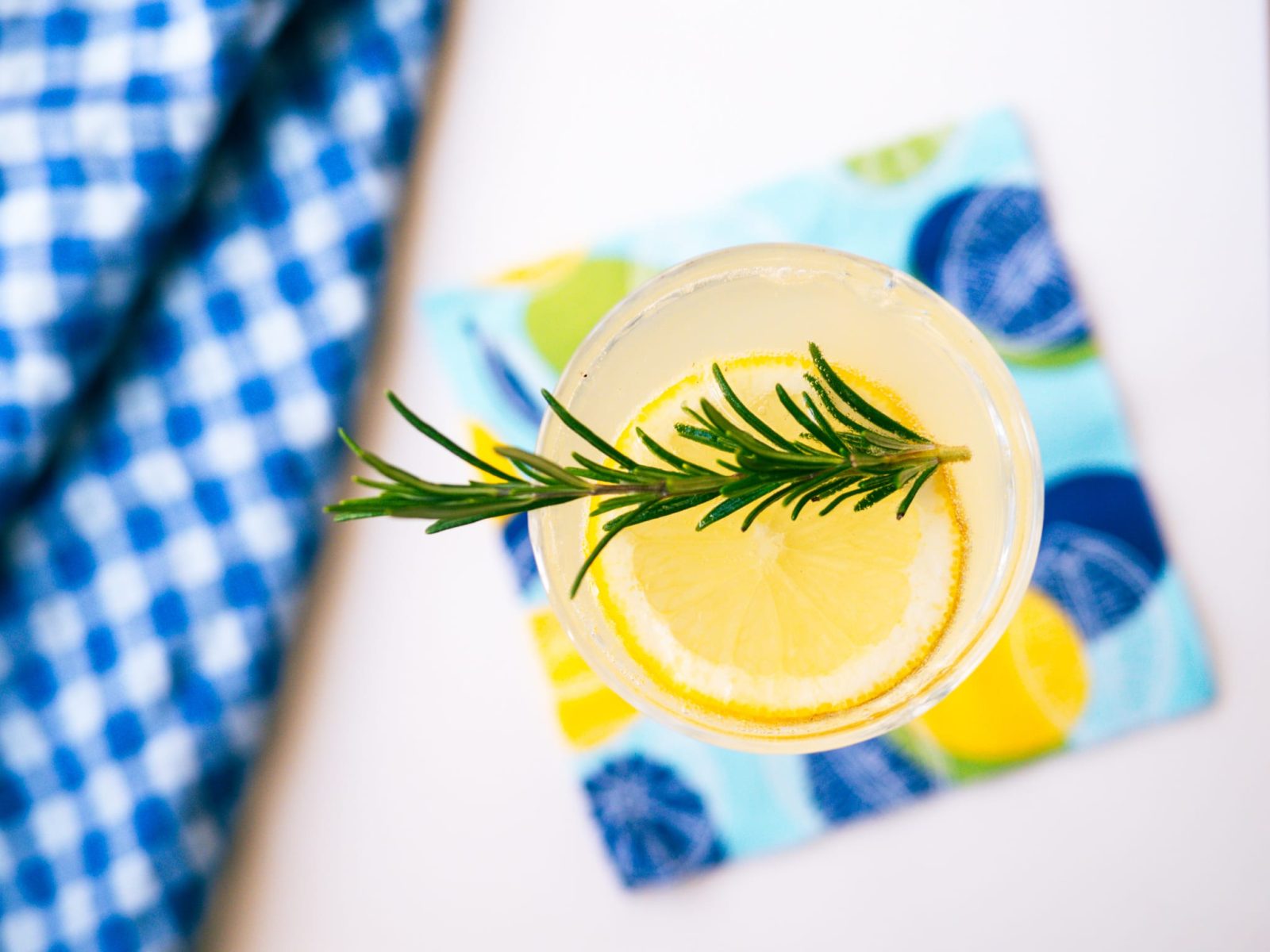 Summer spritz cocktail