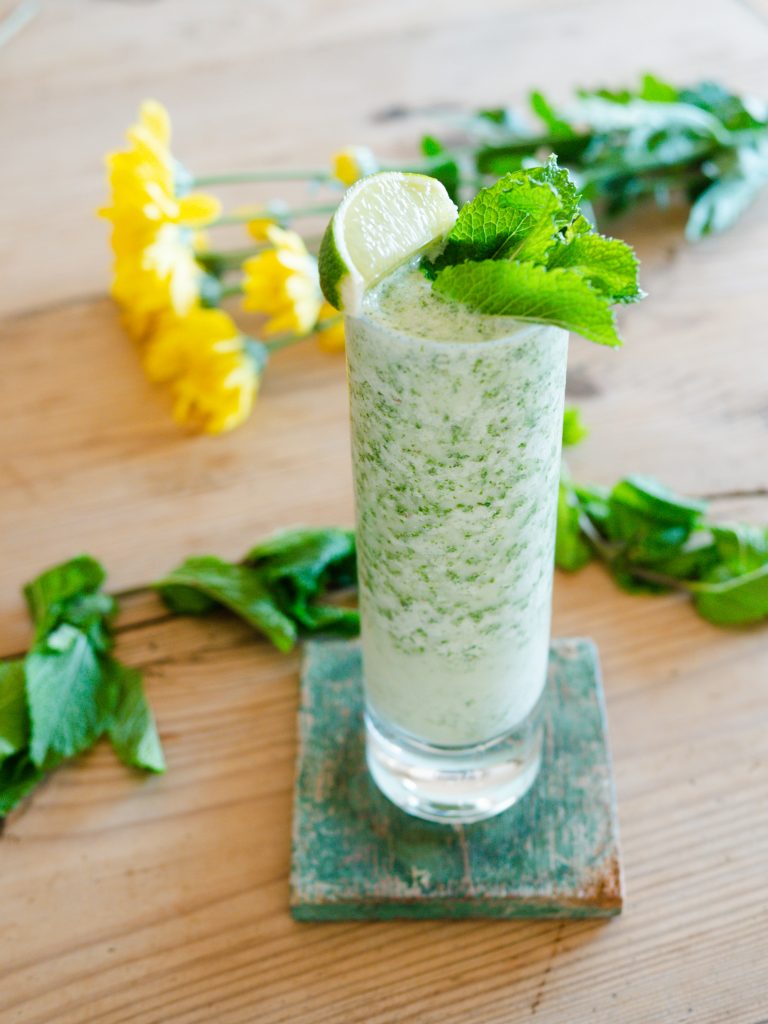 Frozen Coconut Mojito
