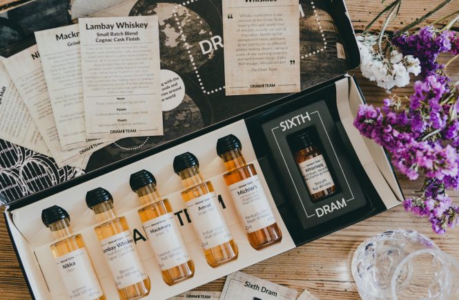 The Dram Team Tasting set