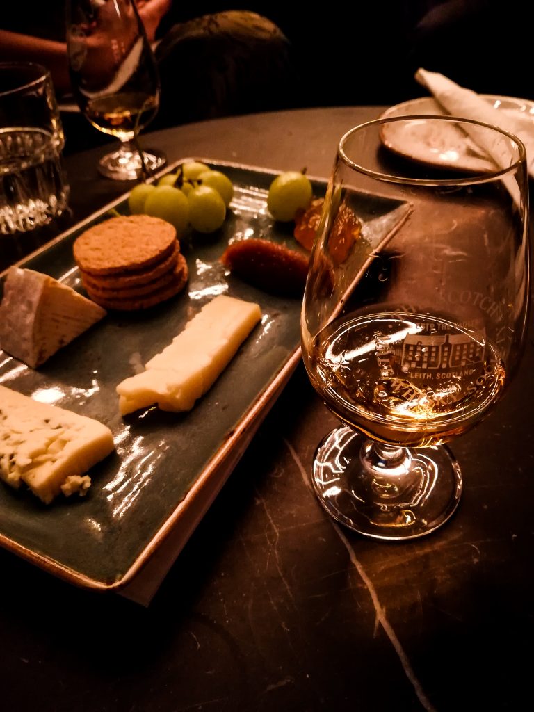 Cheese and a dram