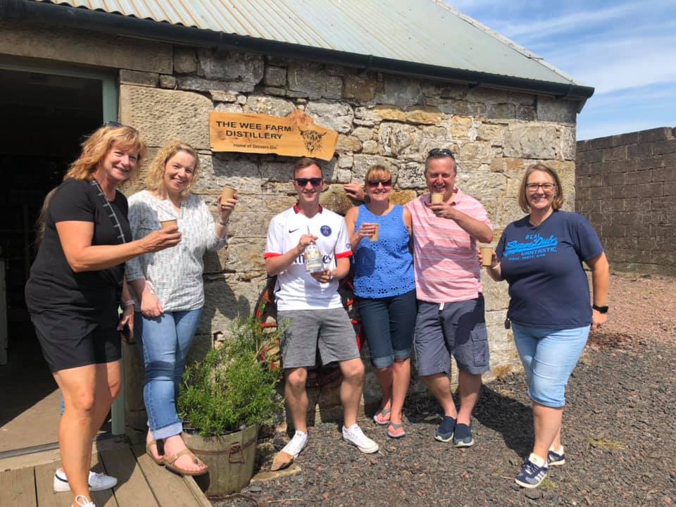 Gin drinkers in Scotland