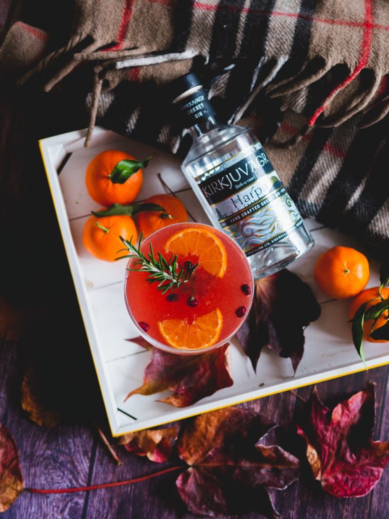 Kirkjuvagr Gin cocktail