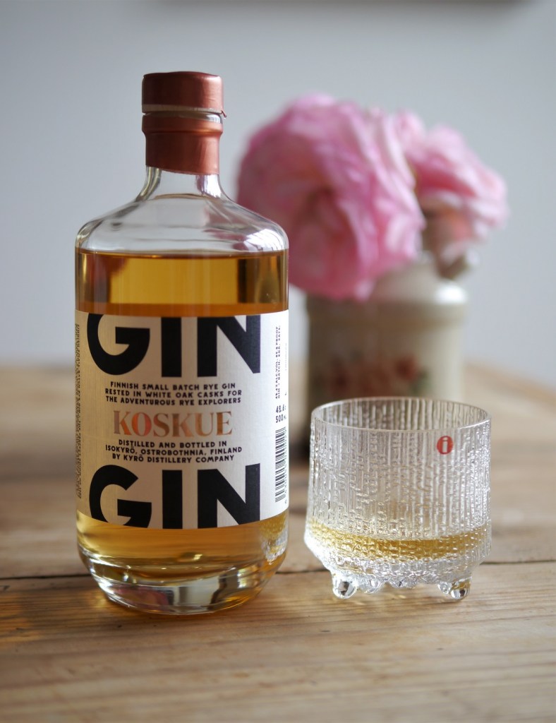 Barrel-aged gin from finland