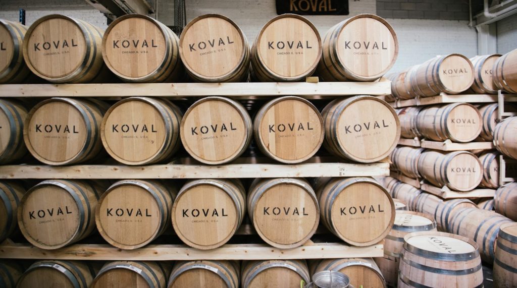 koval distillery casks