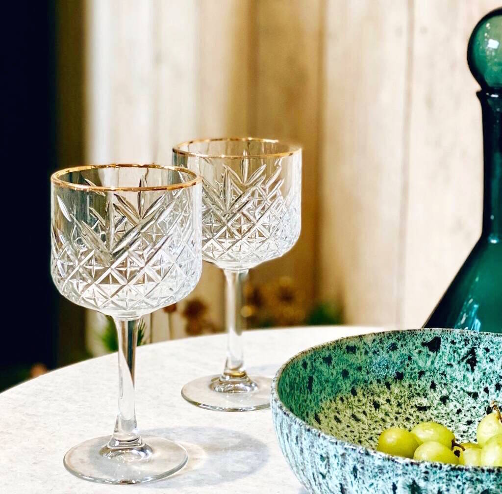 cocktail glass gift idea