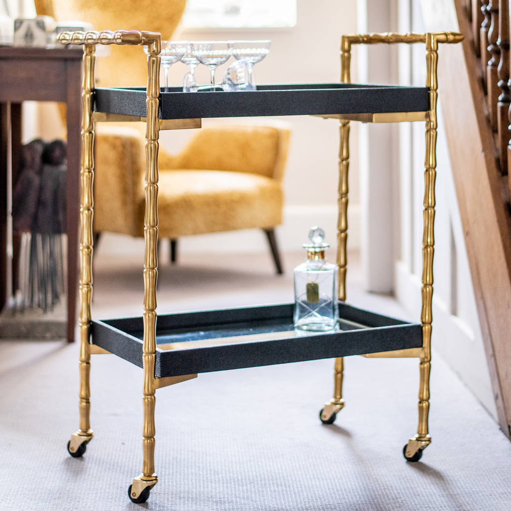 luxe drinks trolley