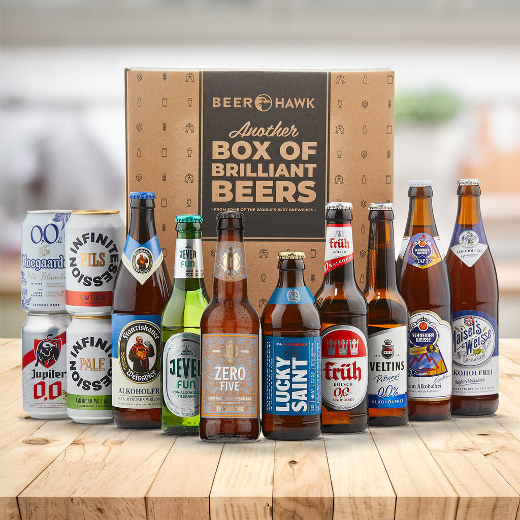 non alcoholic beer box Christmas gift