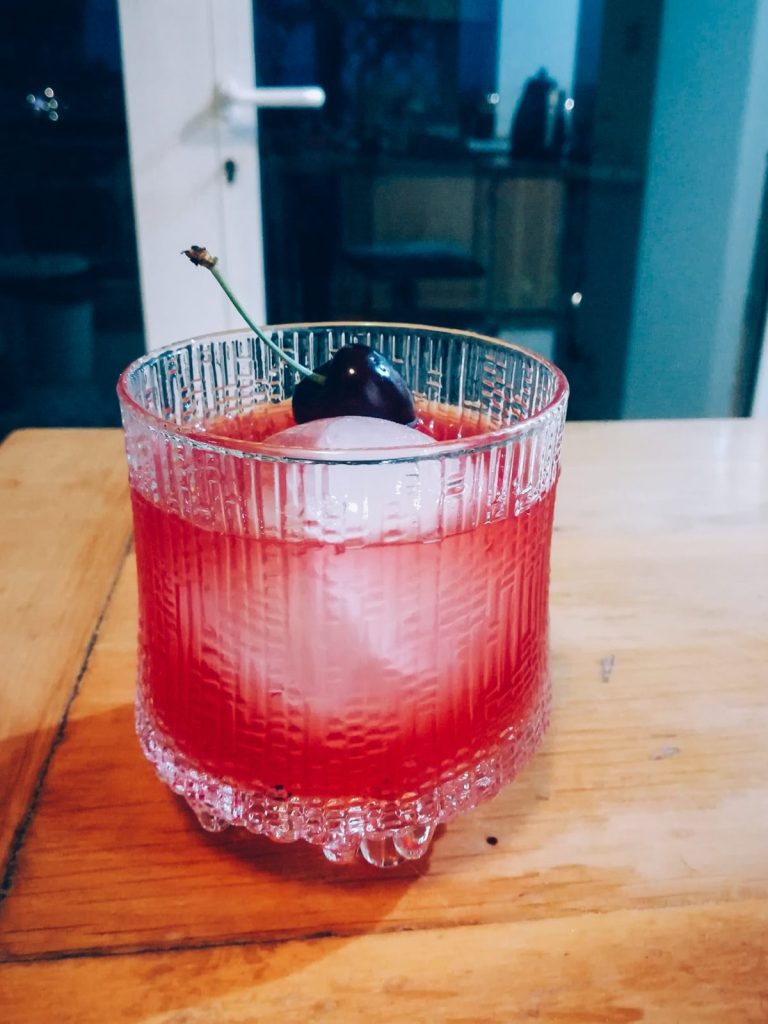 Cherry negroni recipe