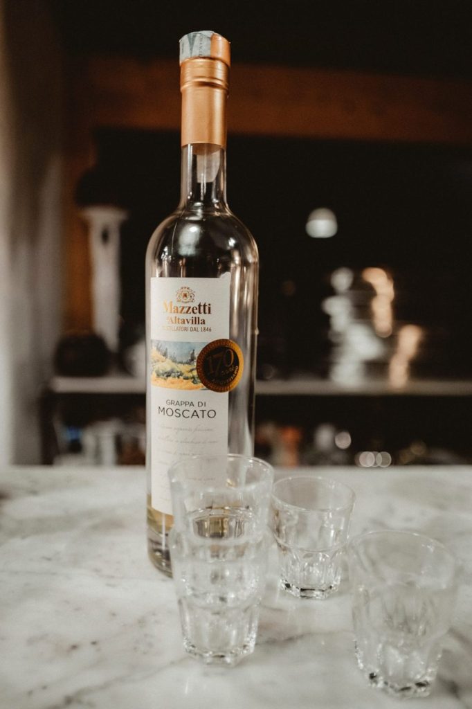 Grappa di moscsto