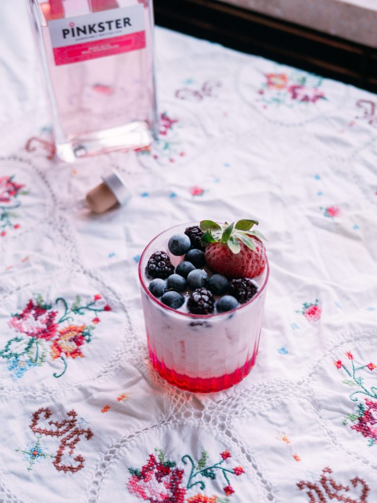 Pinkster gin cocktail