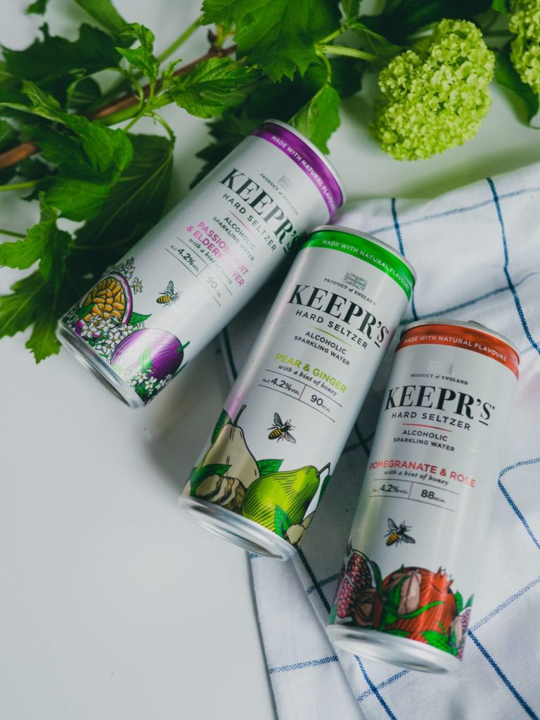 Keepr's ready to drink cans