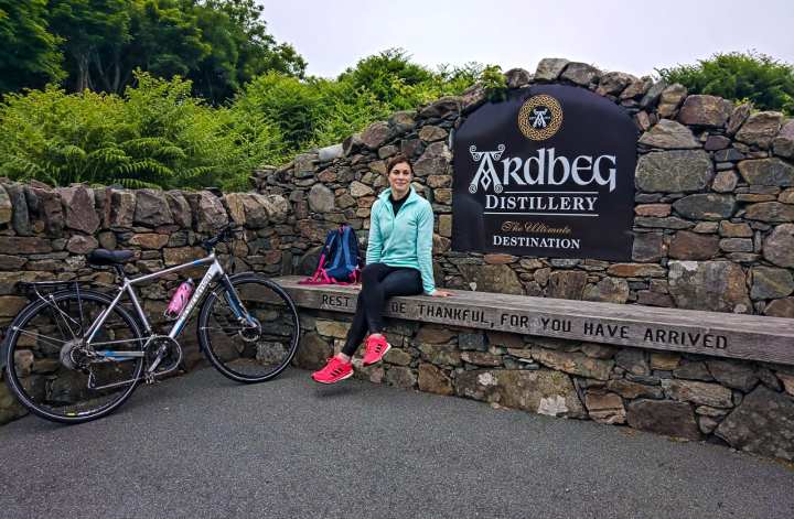 Cycling to Ardbeg