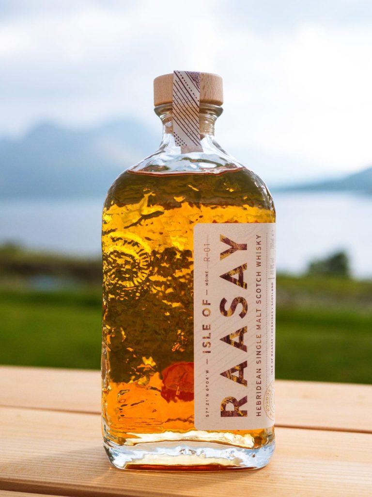 Isle of Raasay Single Malt Scotch bottle