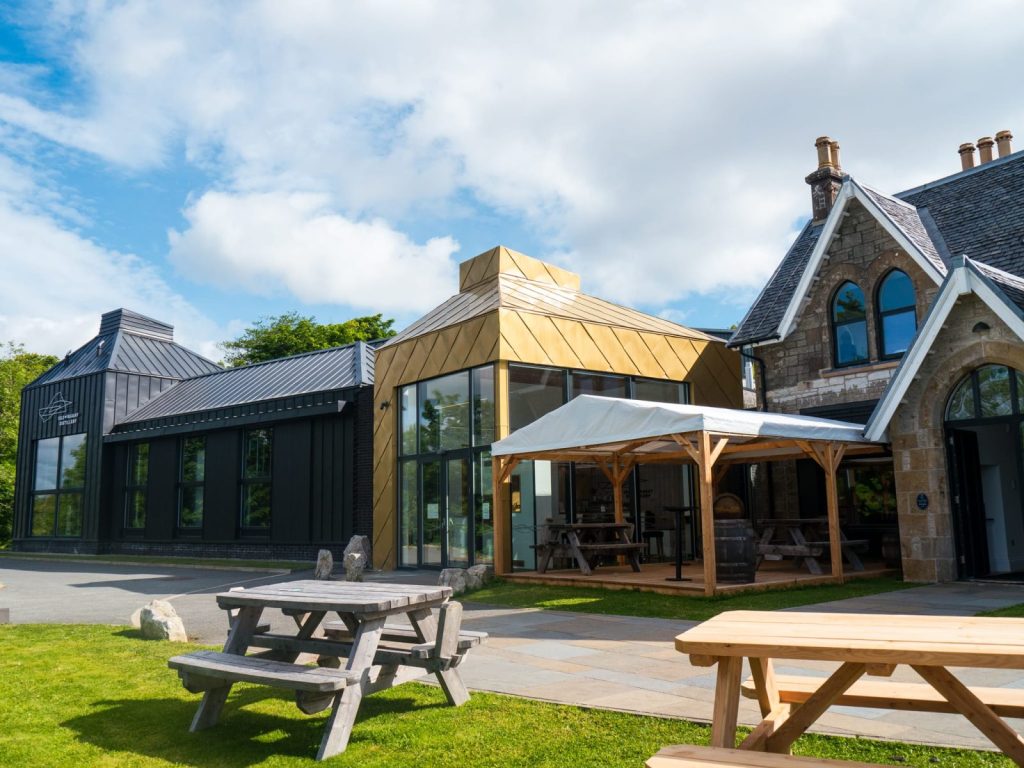 Isle of Raasay distillery hotel