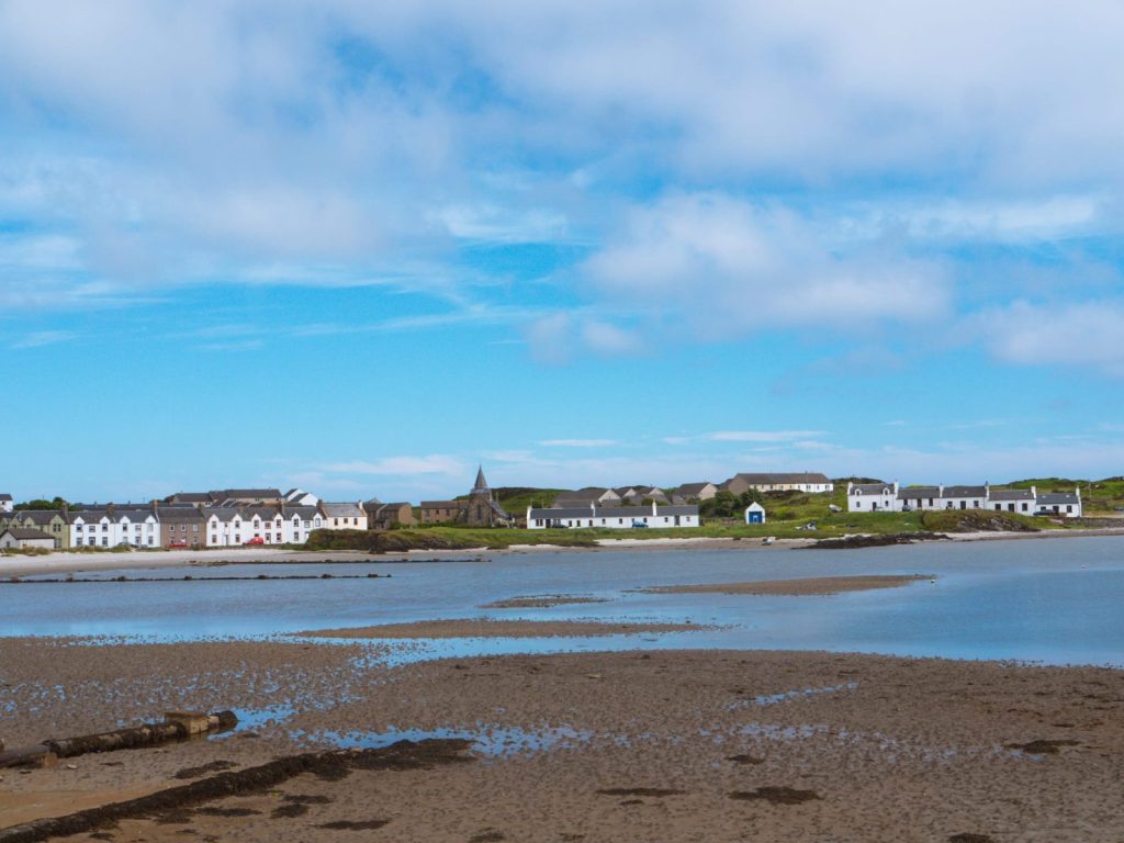 Port Ellen in sunshine