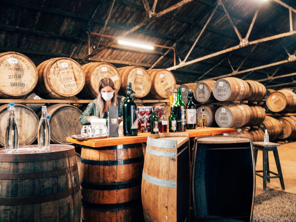 Ardbeg warehouse tasting