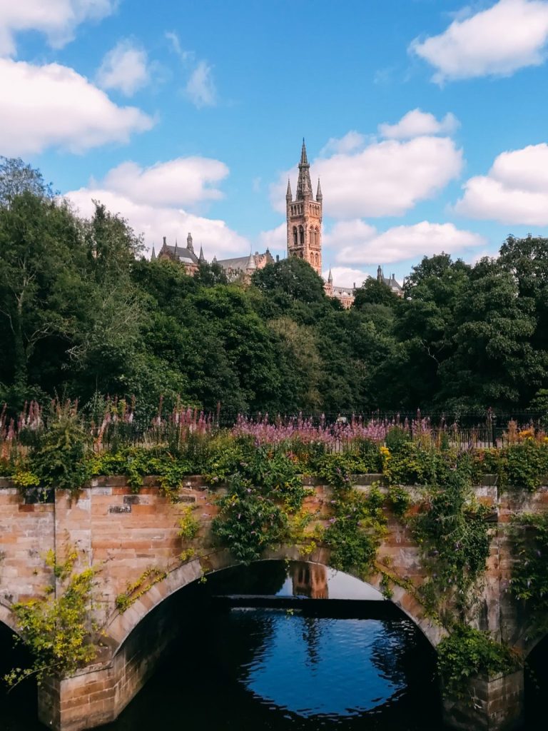 River Kelvin and The University of Glasgow