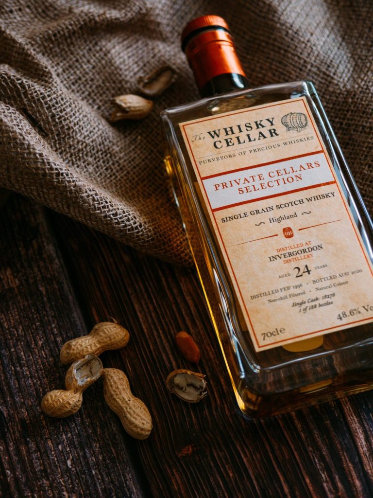 The Whisky Cellar Single grain scotch whisky