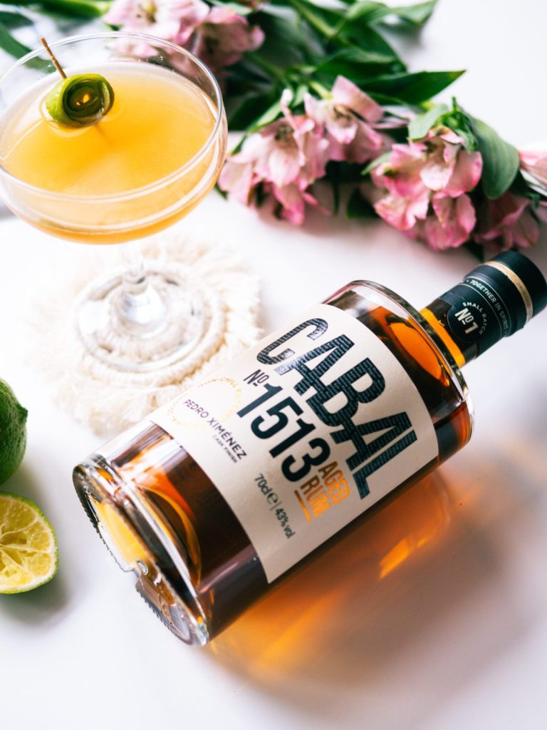 Cabal rum bottle