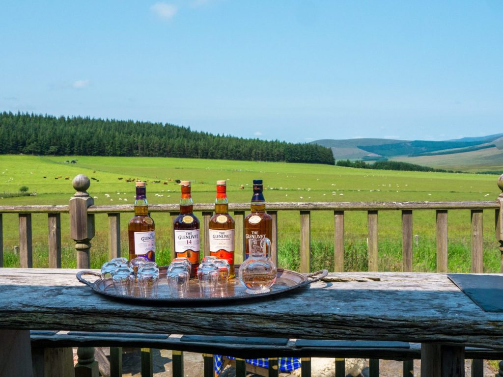 The Glenlivet whisky range