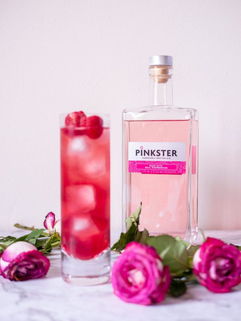 Pinkster Gin cocktail