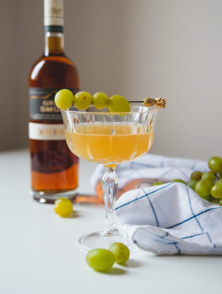 smoked grappa cocktail