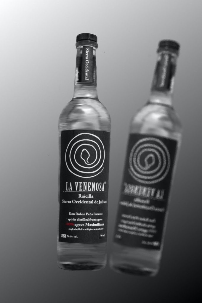 Raicilla bottles