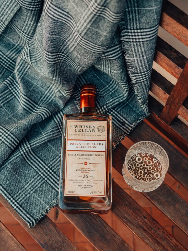 The Whisky Cellar Cameronbridge single grain scotch whisky